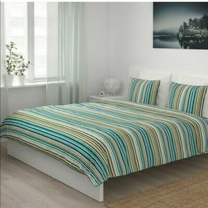 NWT IKEA Full/Queen Duvet & Pillowcase set